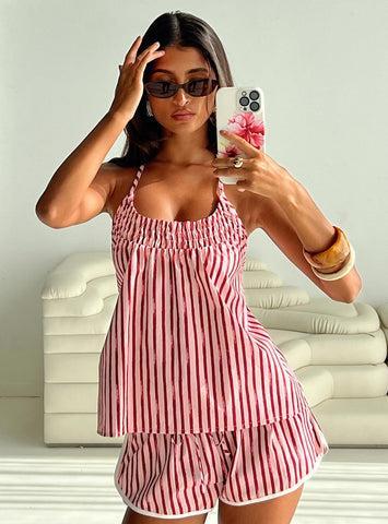 Your Everything Top Pink Stripe Product Image