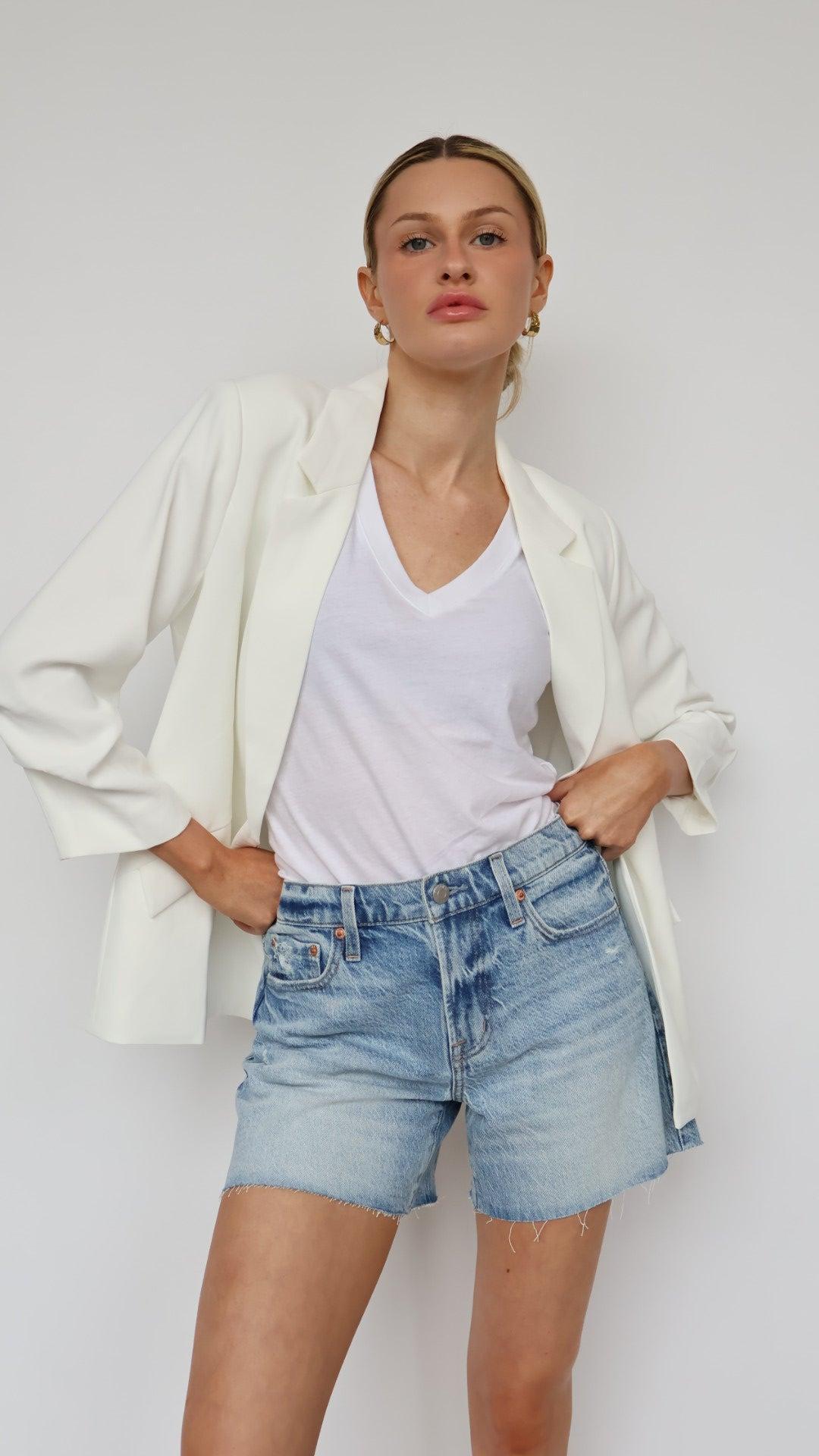 Amy Ruched Blazer Product Image