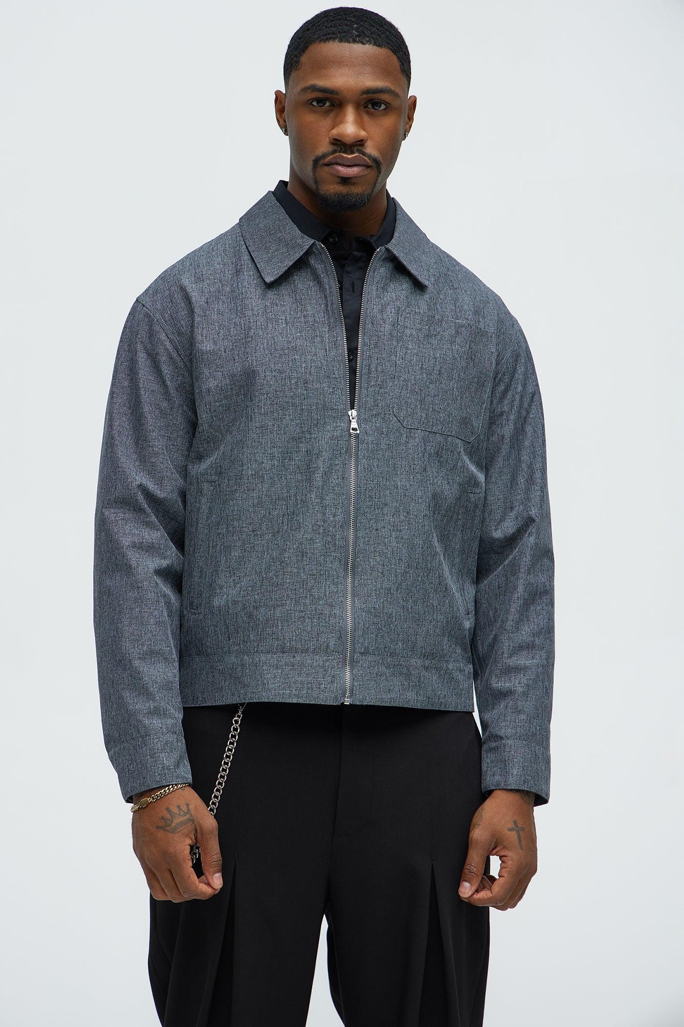 Fairview Zip Jacket - Grey Product Image