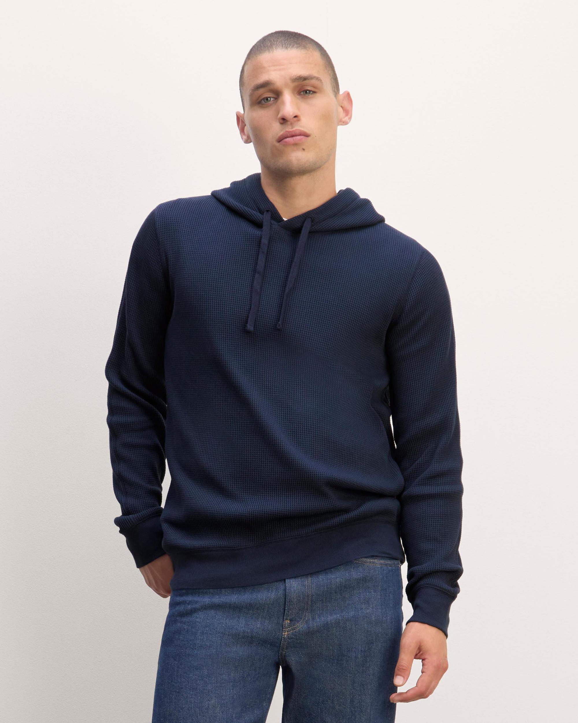 Mens Waffle-Knit Hoodie by Everlane Product Image