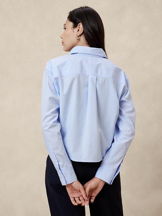 Boxy Button-Down Shirt Product Image