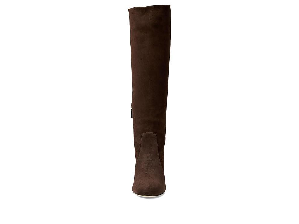 Stuart Weitzman Flareblock 85 Slouch Boot (Walnut) Women's Shoes Product Image