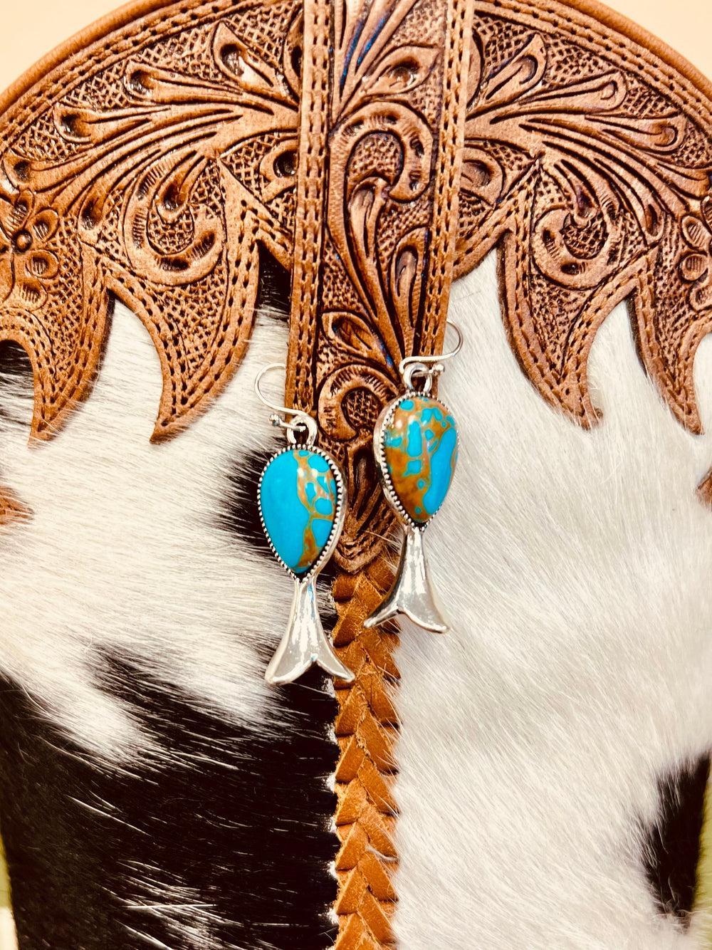 Turquoise Country Earrings Product Image