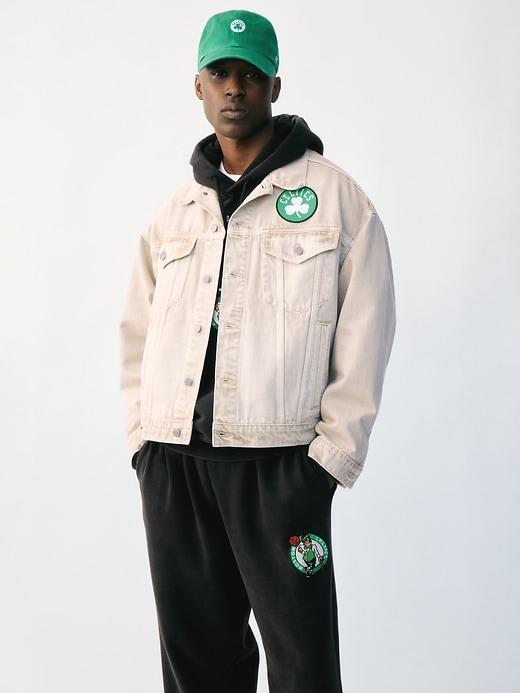 NBA Boston Celtics Icon Denim Jacket Product Image