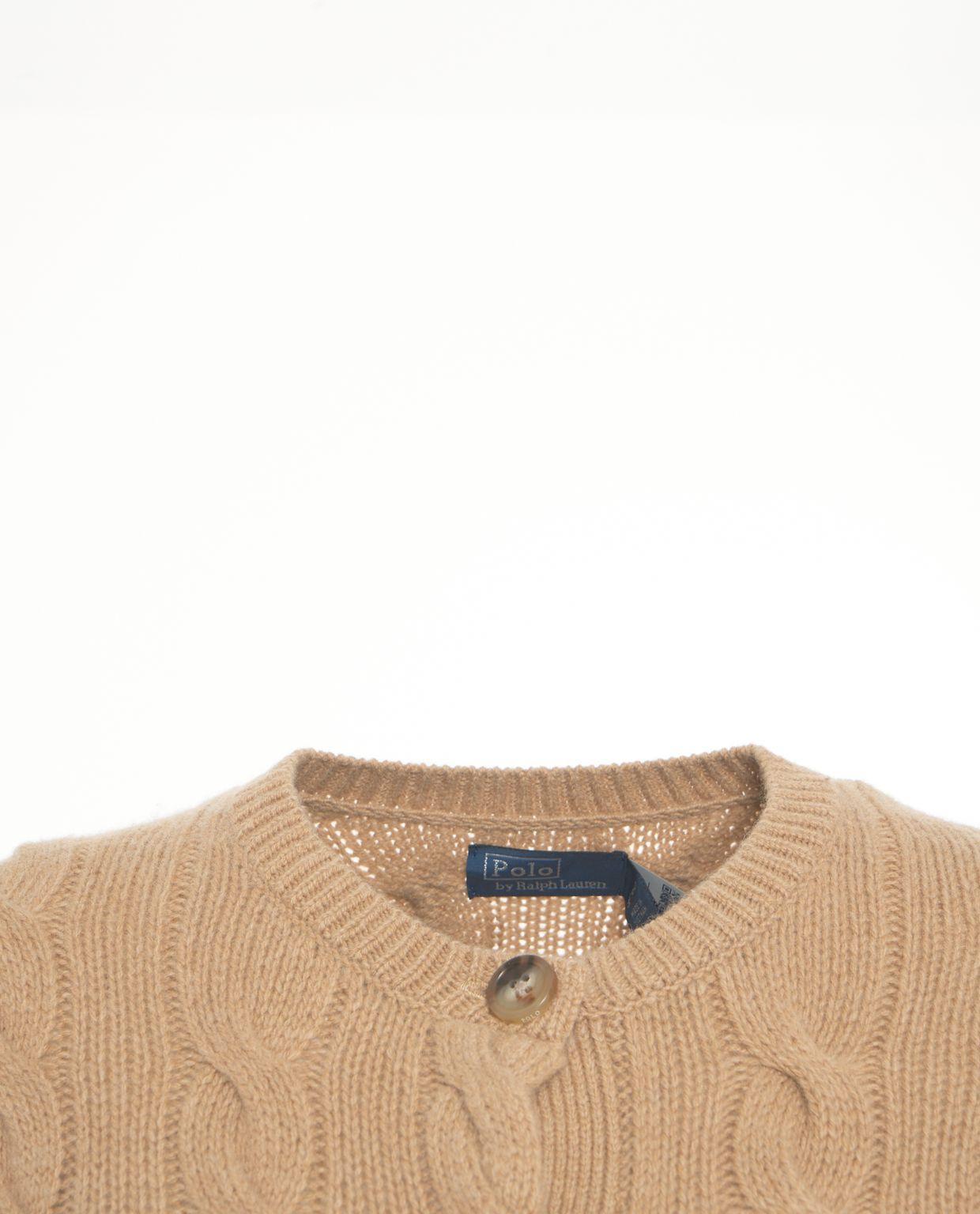 Cardigan with cable knit pattern Product Image