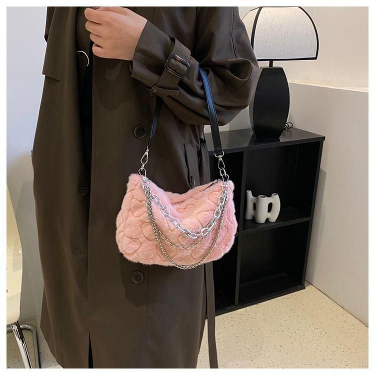 Fluffy Chain Shoulder Bag Product Image