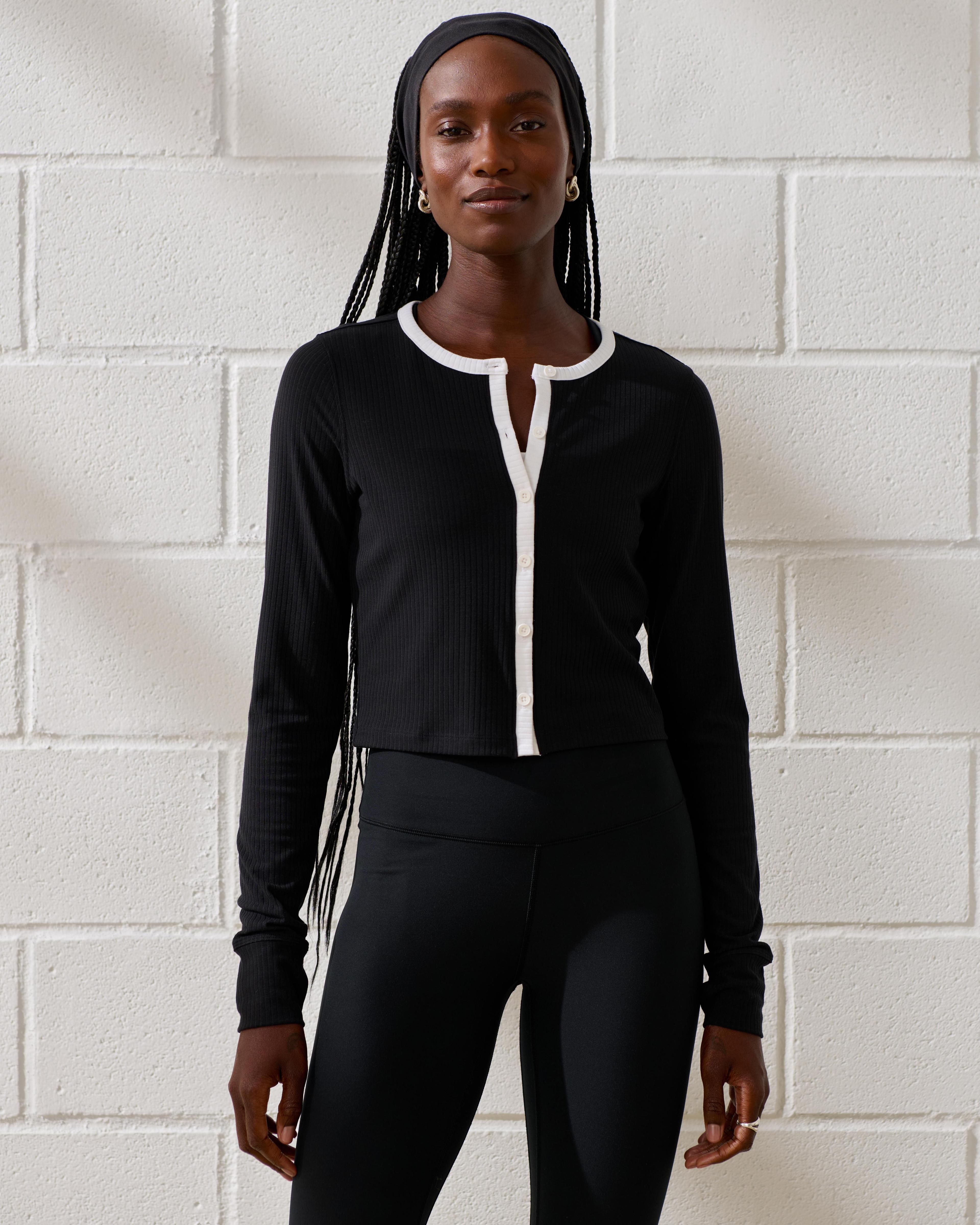 YPB Active Rib Cardigan Product Image