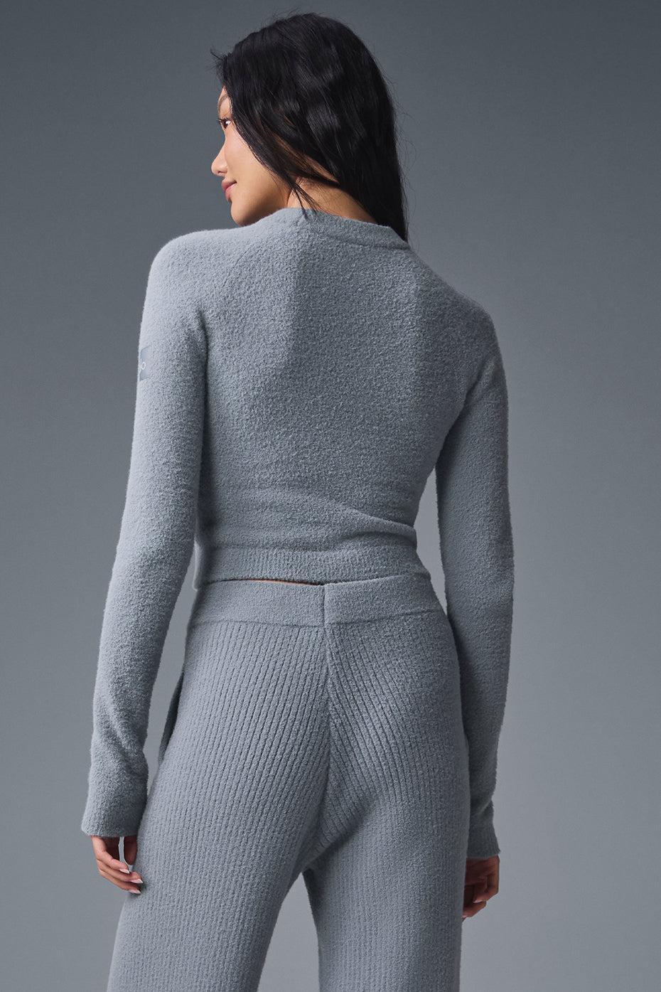 Snuggle Up Sweater Long Sleeve - Steel Grey Product Image