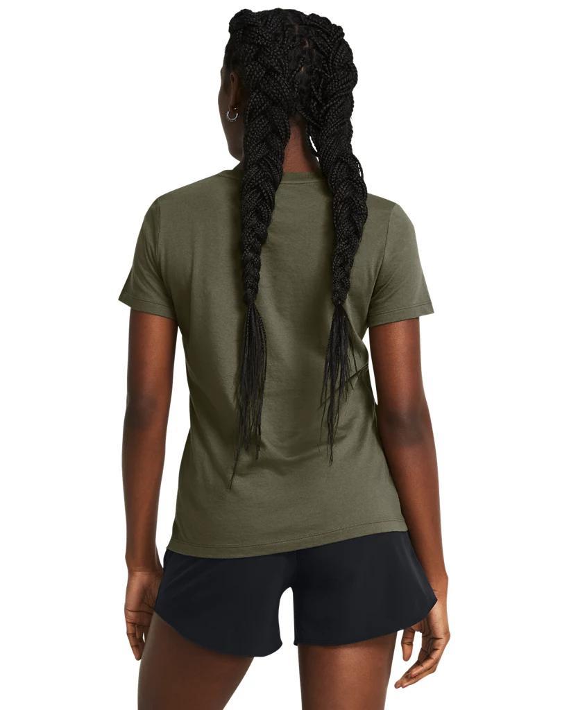 Women's UA Freedom Performance Cotton Collegiate T-Shirt Product Image