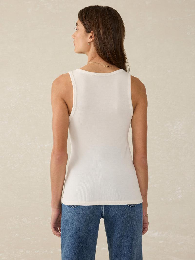 Featherweight Freestyle Tank - Egret Product Image