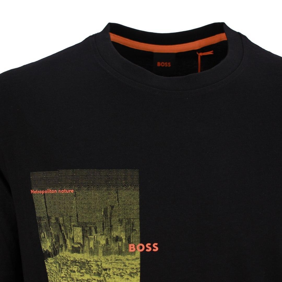 HUGO BOSS Logo T-shirt In Black Product Image