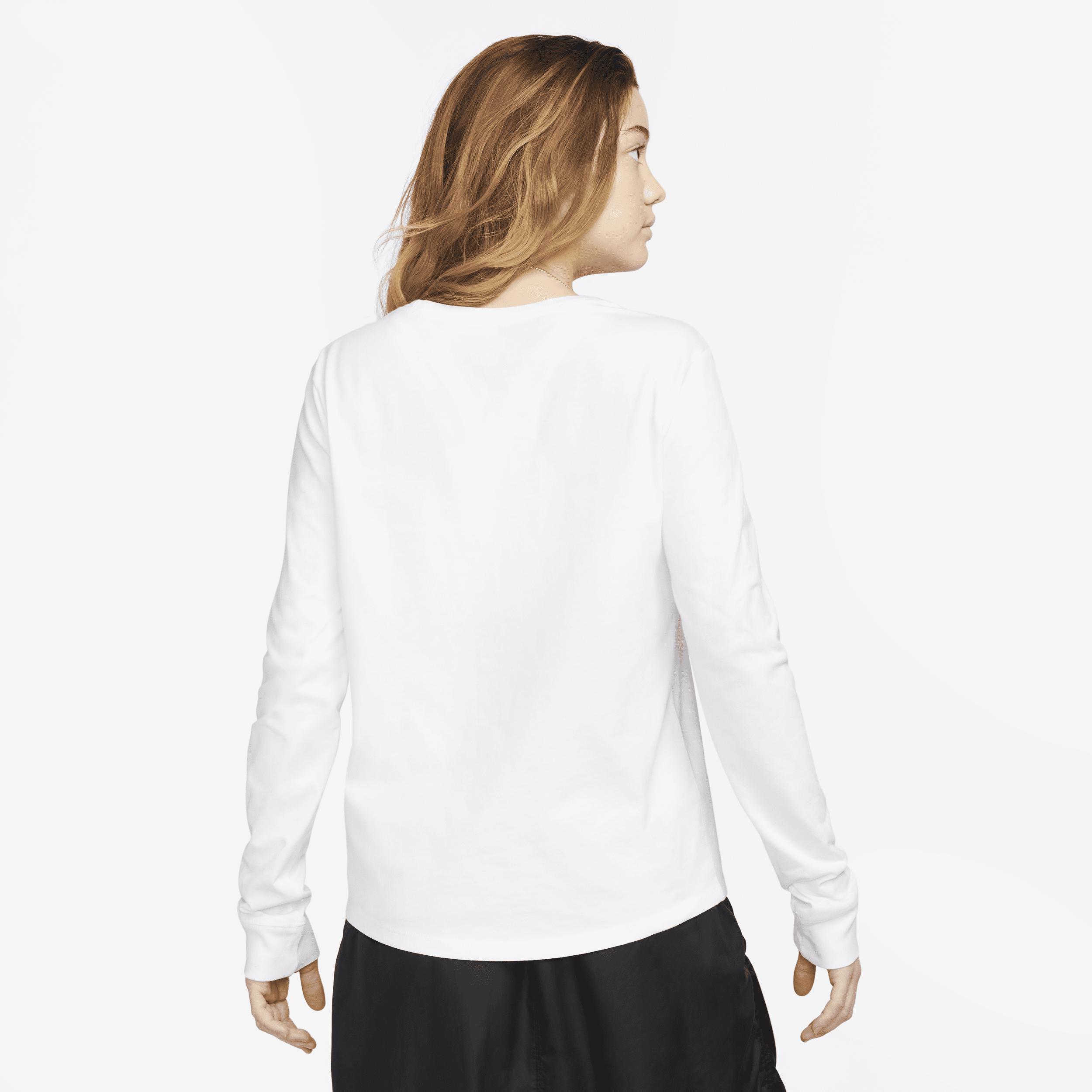 Women's Nike Sportswear Essentials Long-Sleeve Logo T-Shirt Product Image