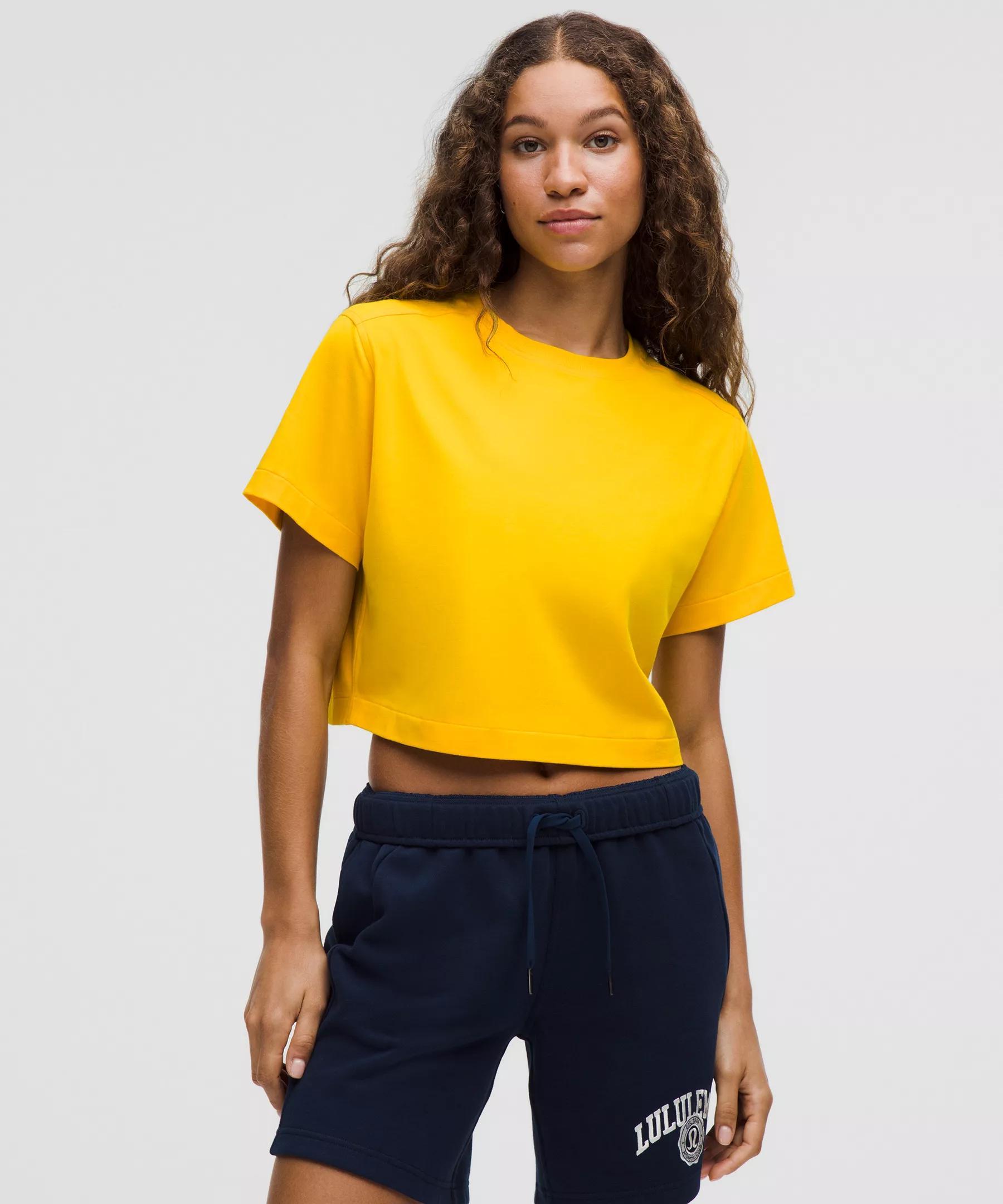 All Yours Organic Cotton Cropped T-Shirt Product Image