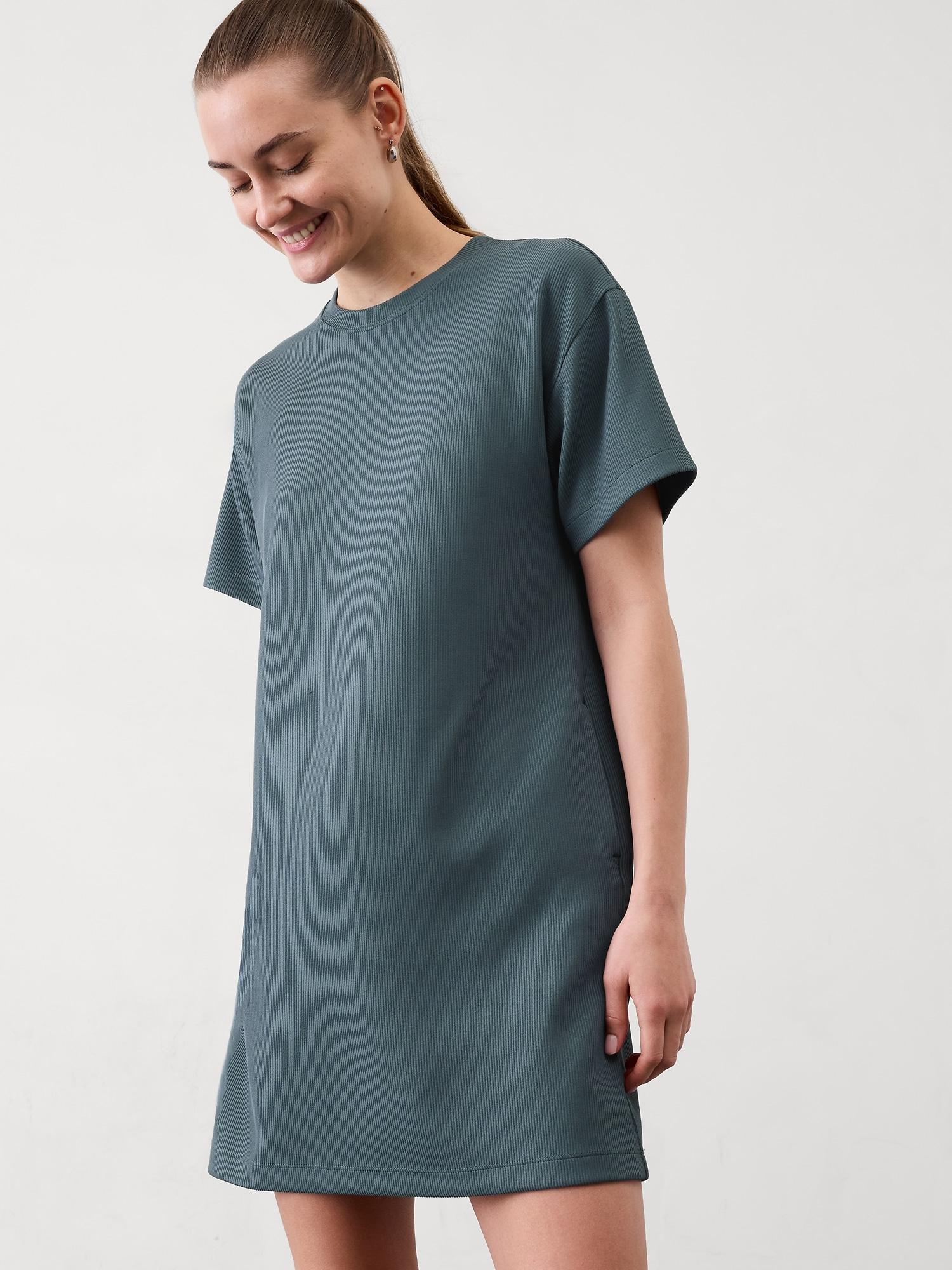 Seasoft Rib Tee Dress Product Image