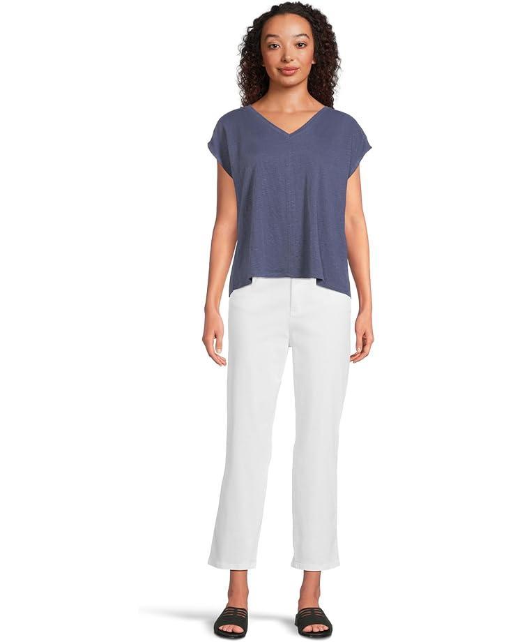 Women's Eileen Fisher V Neck Square Tee Product Image