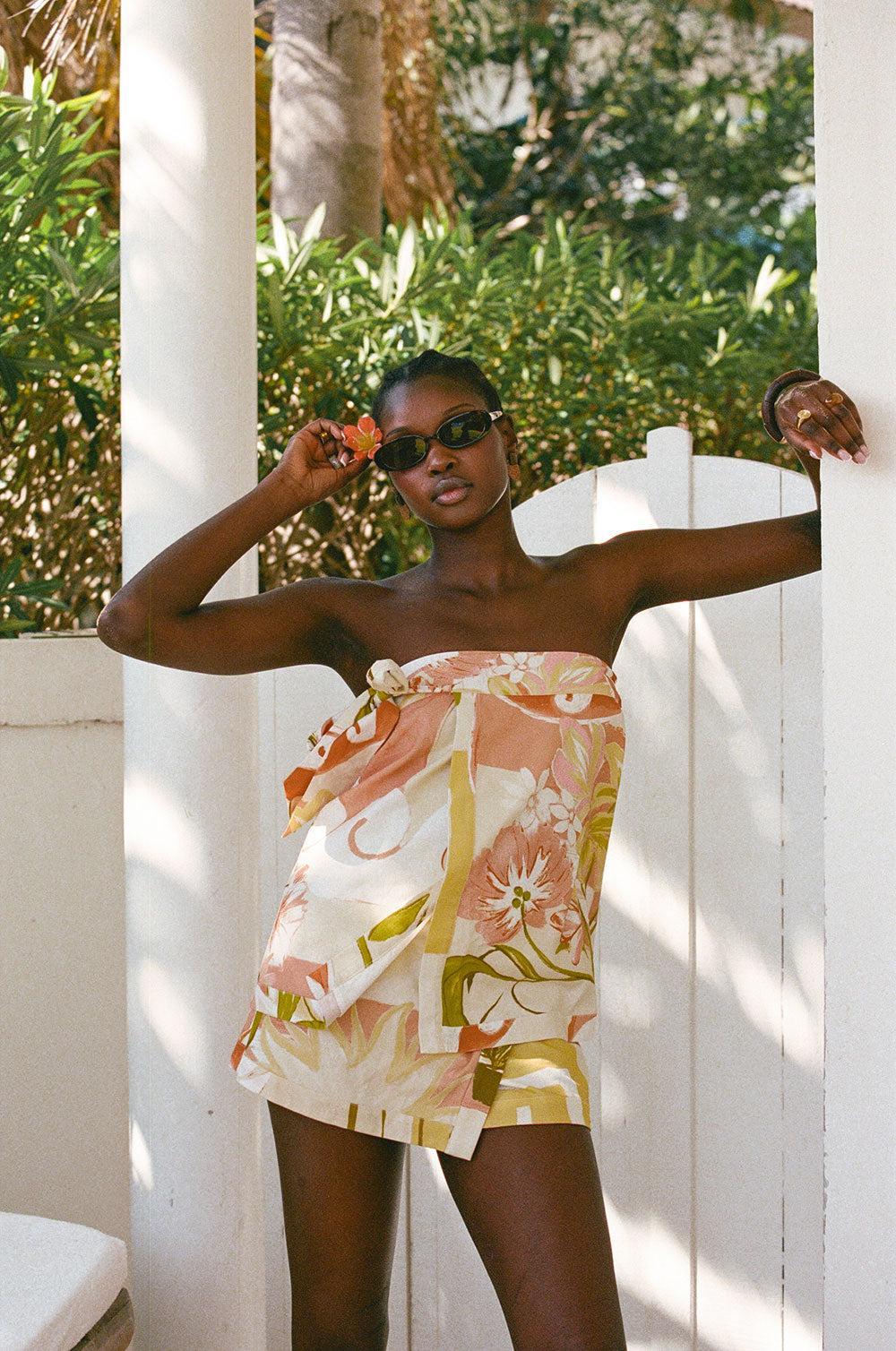 Elexus Top - Thalassa Rust Product Image