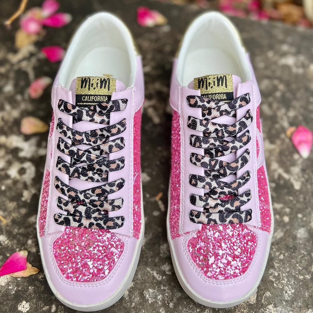 Pink Stars In Cali Sneakers Product Image