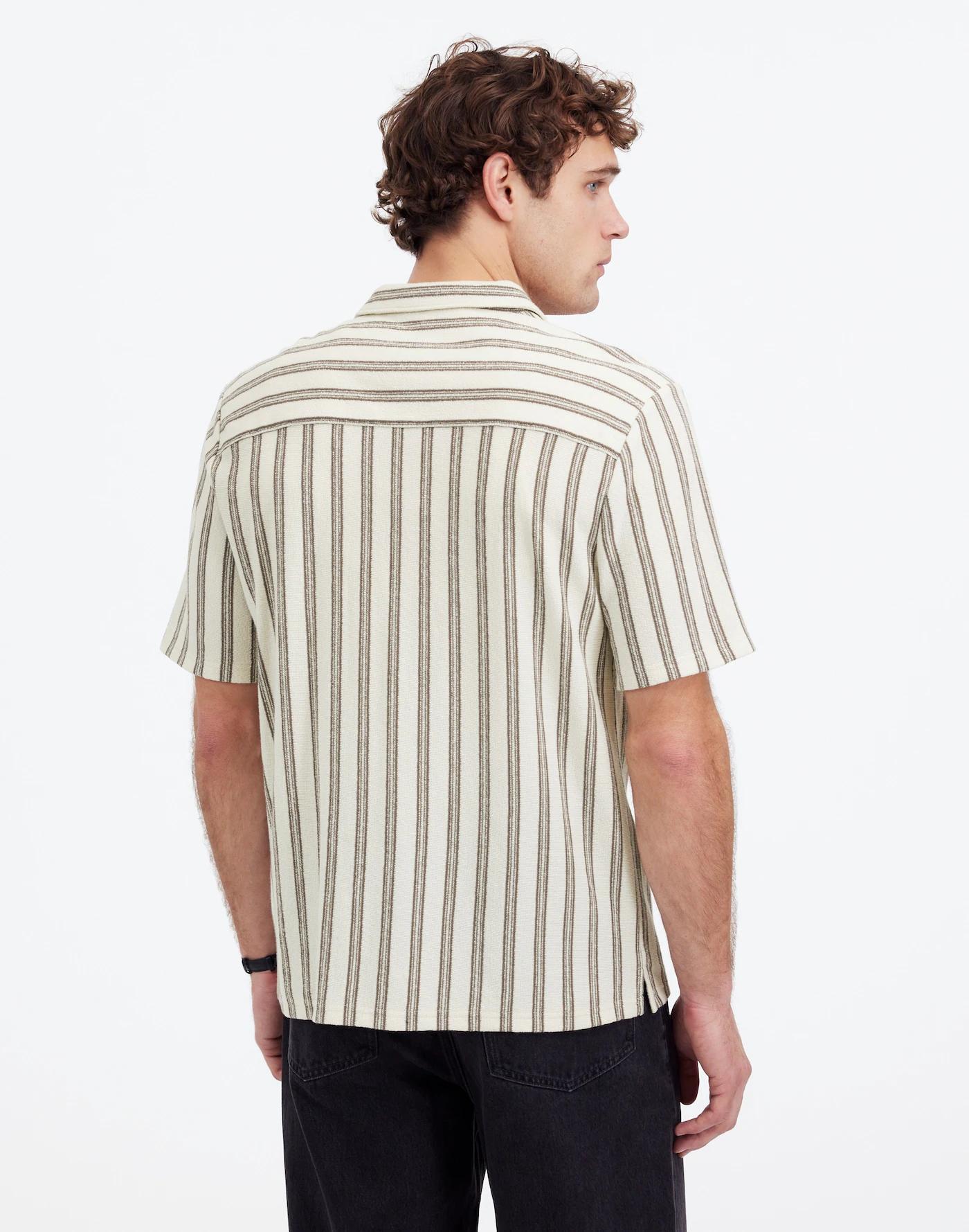 Textured Camp Collar Shirt Product Image