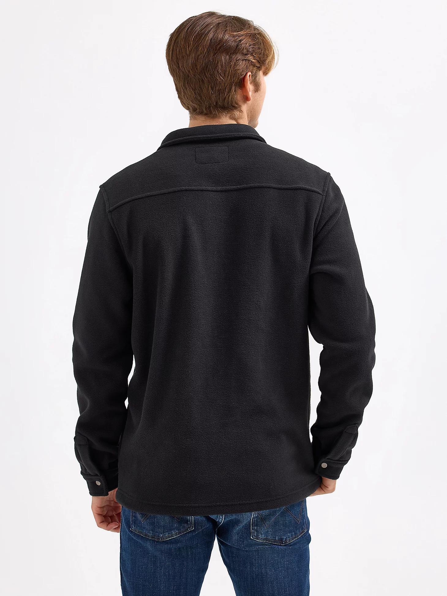 Men's Wrangler Collegiate Fleece Western Snap Jacket | Men's JACKETS & OUTERWEAR | Wrangler® Product Image