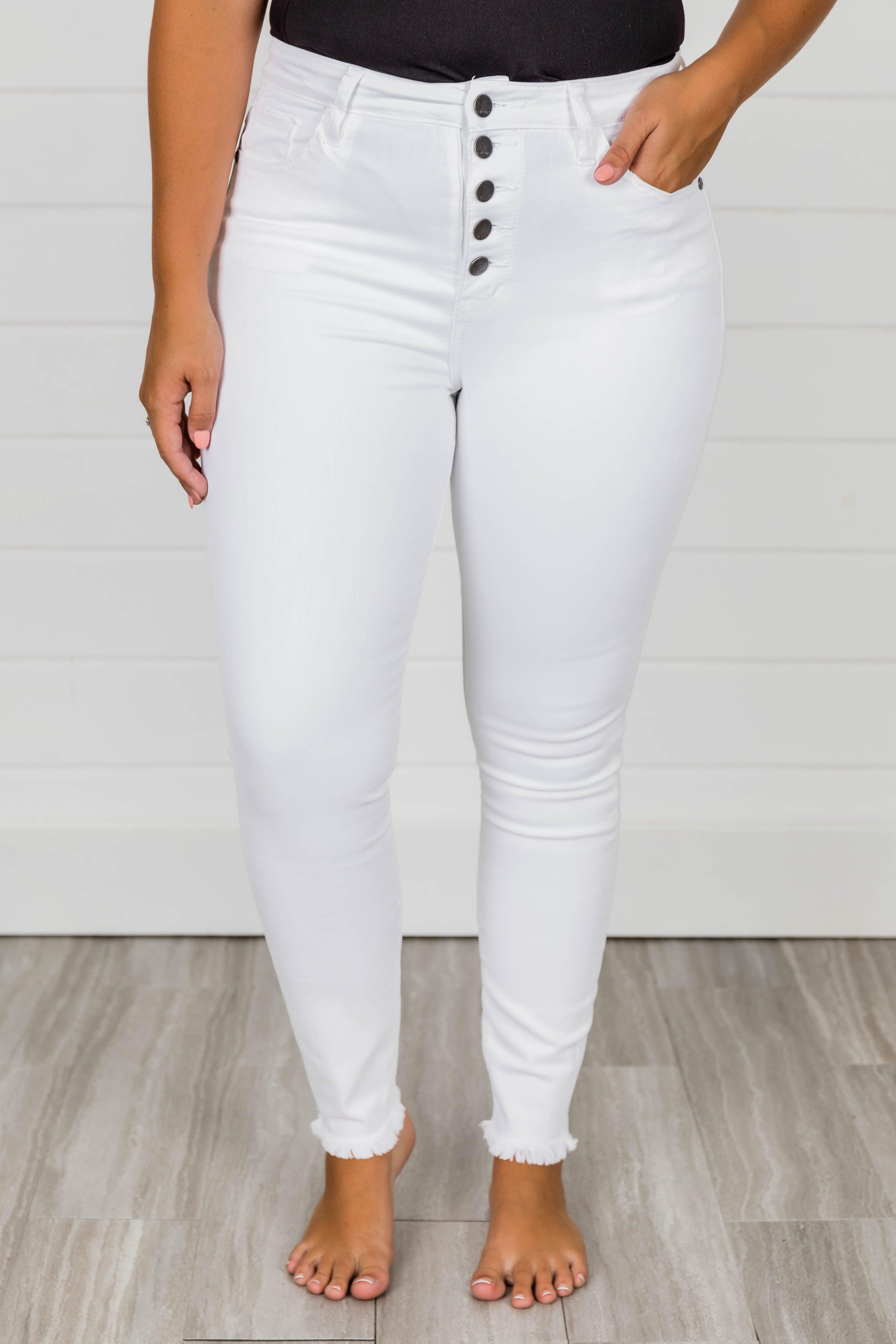 Chelsie White Jeans FINAL SALE Product Image