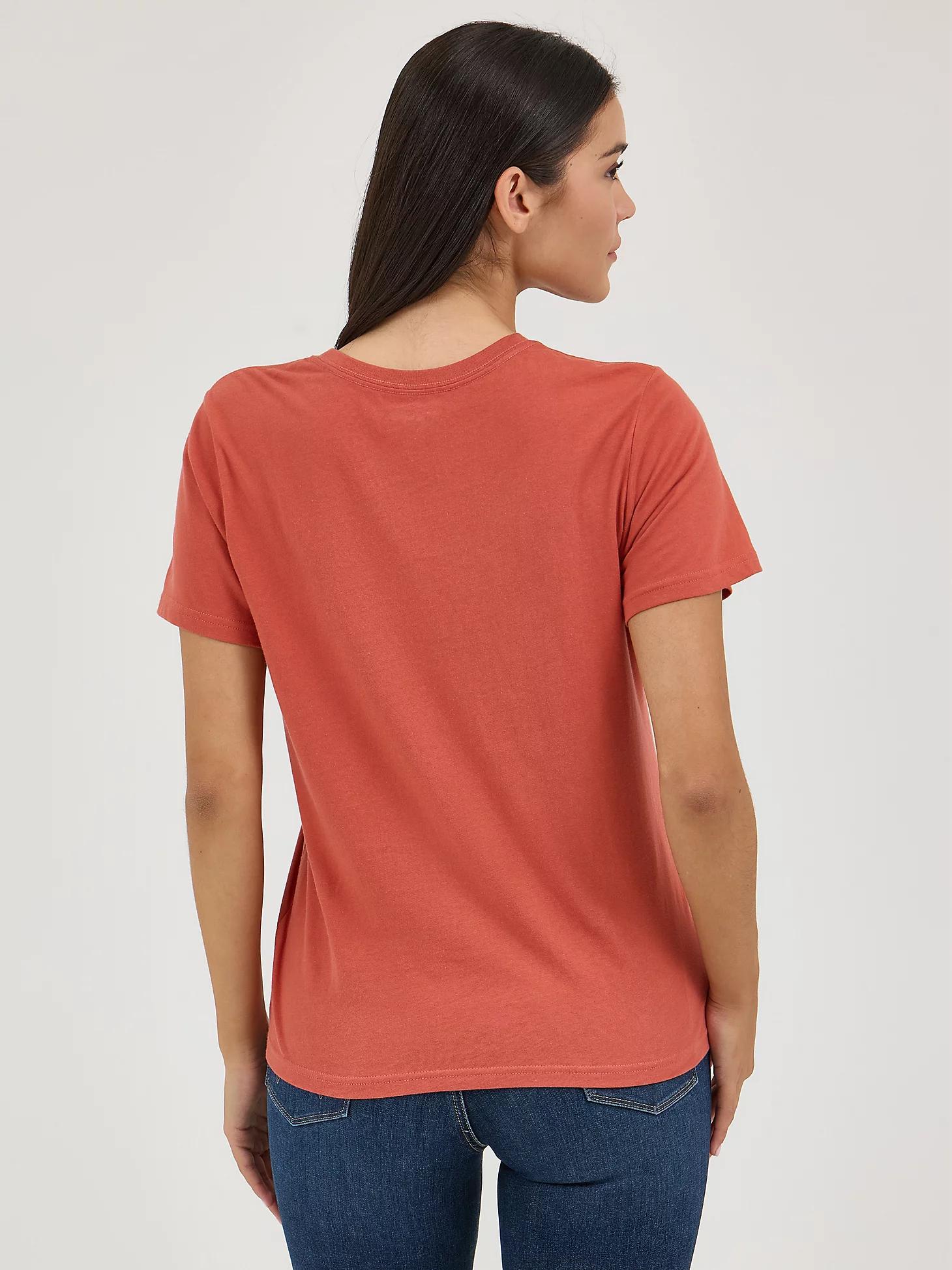 Women's Wrangler Southwestern Graphic Regular Fit Tee in Bruschetta Product Image