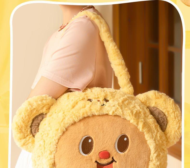 Butterbear Plush Tote Bag Product Image