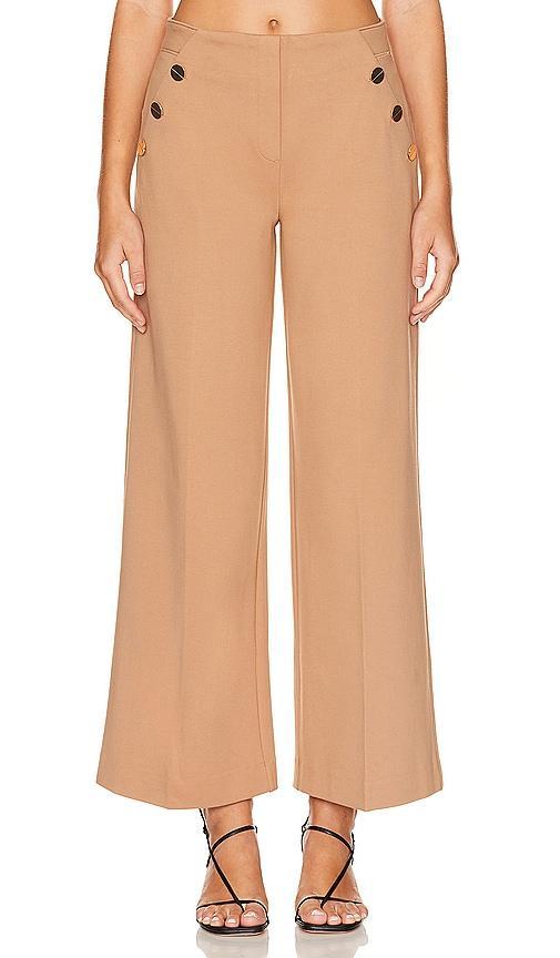 Ponte Button Front Wide Leg Pant SPANX Product Image