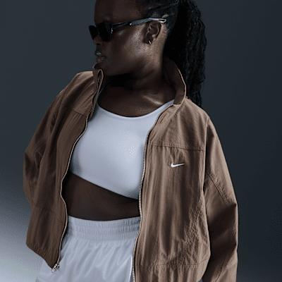 Womens Nike Sportswear Everything Wovens Oversized Repel UV Protection Jacket | HJ0999-010 Product Image