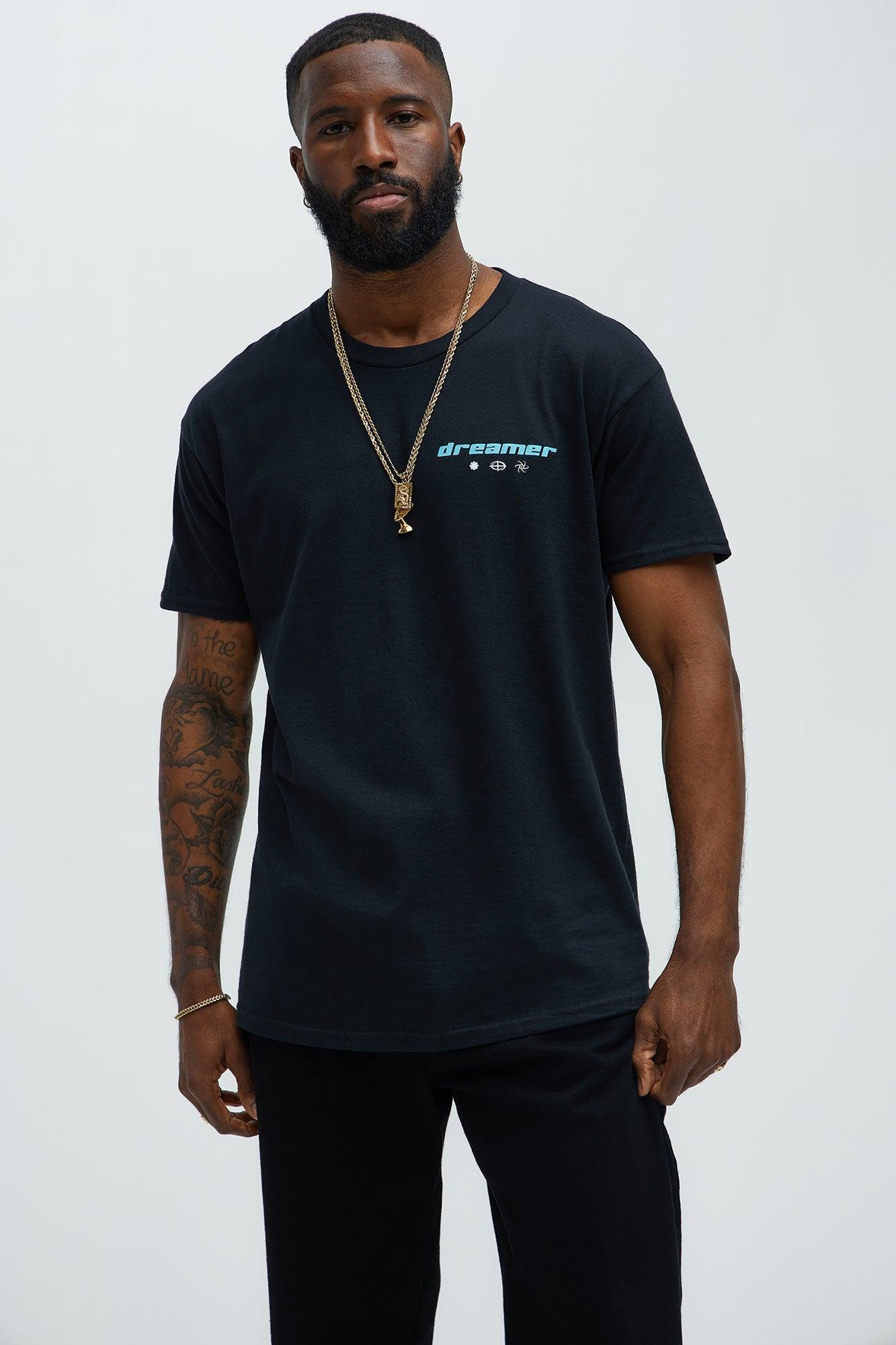 Dreamer Short Sleeve Tee - Black Product Image