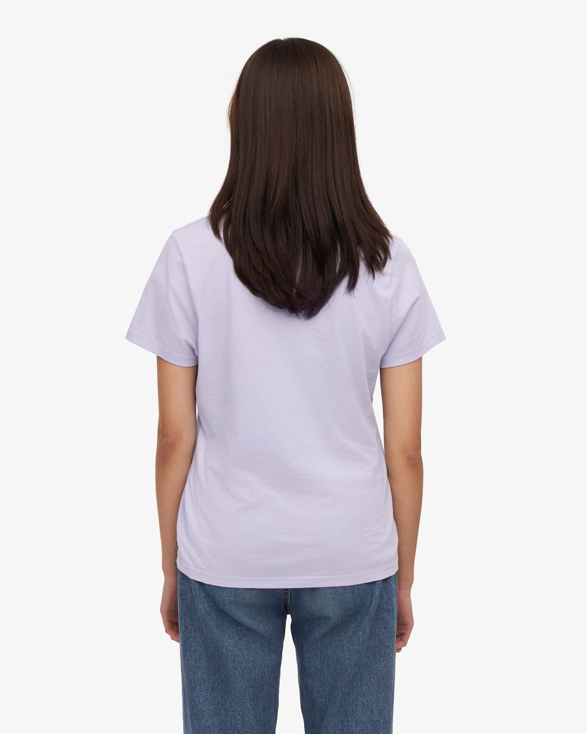 Women Light Organic Tee - Soft Lavender Product Image