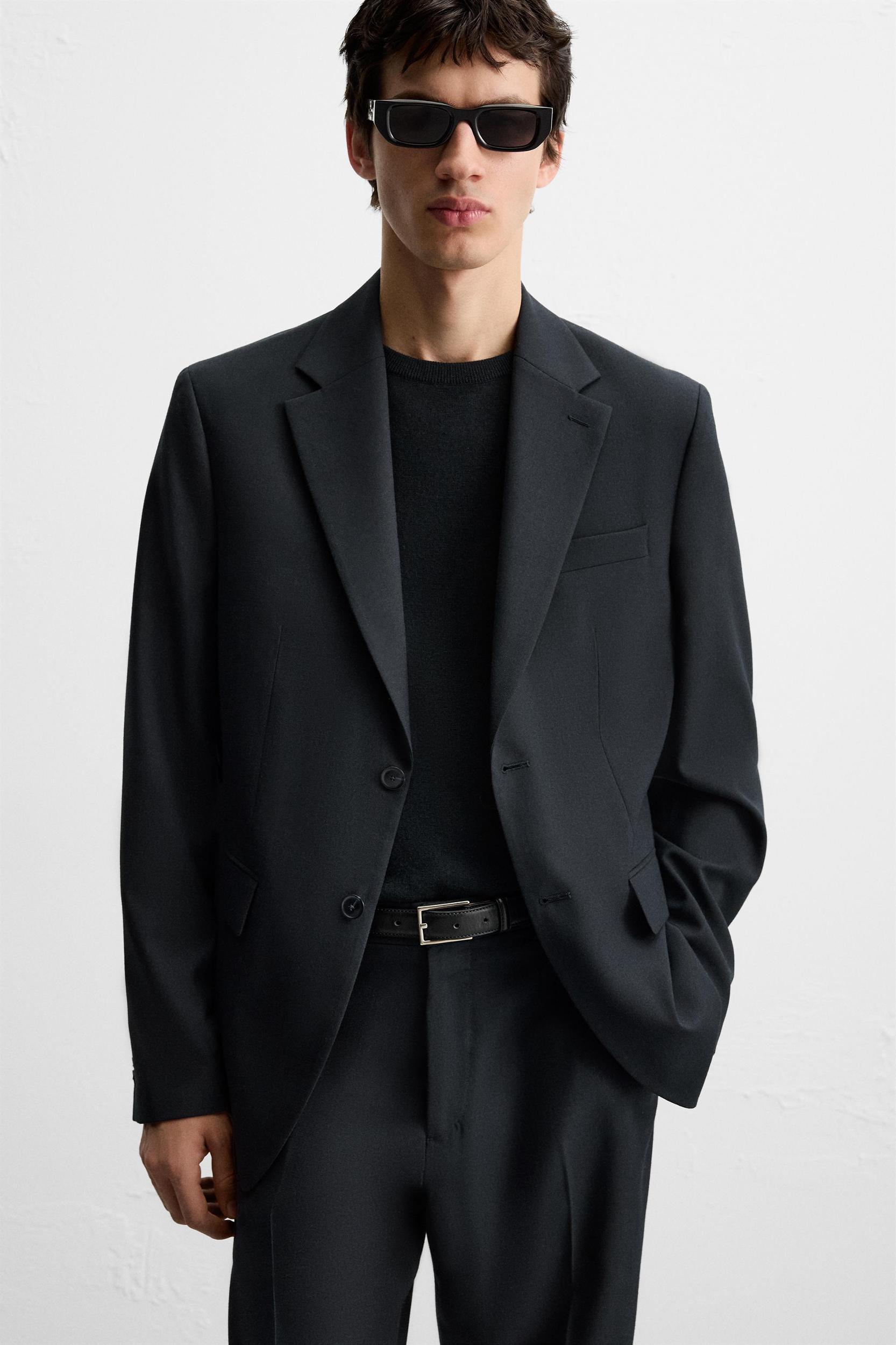 WOOL SUIT BLAZER Product Image