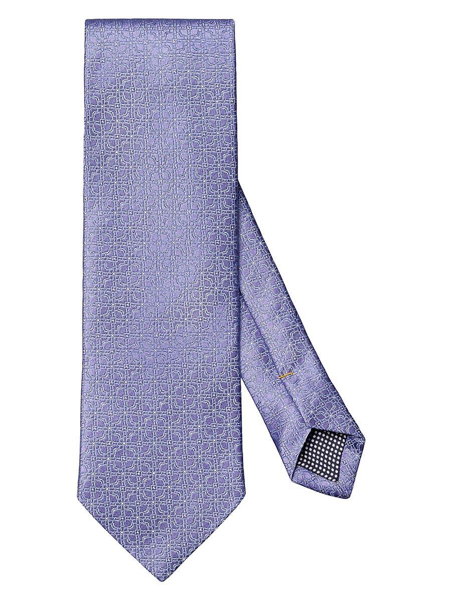 Men's Floral Silk Tie Product Image