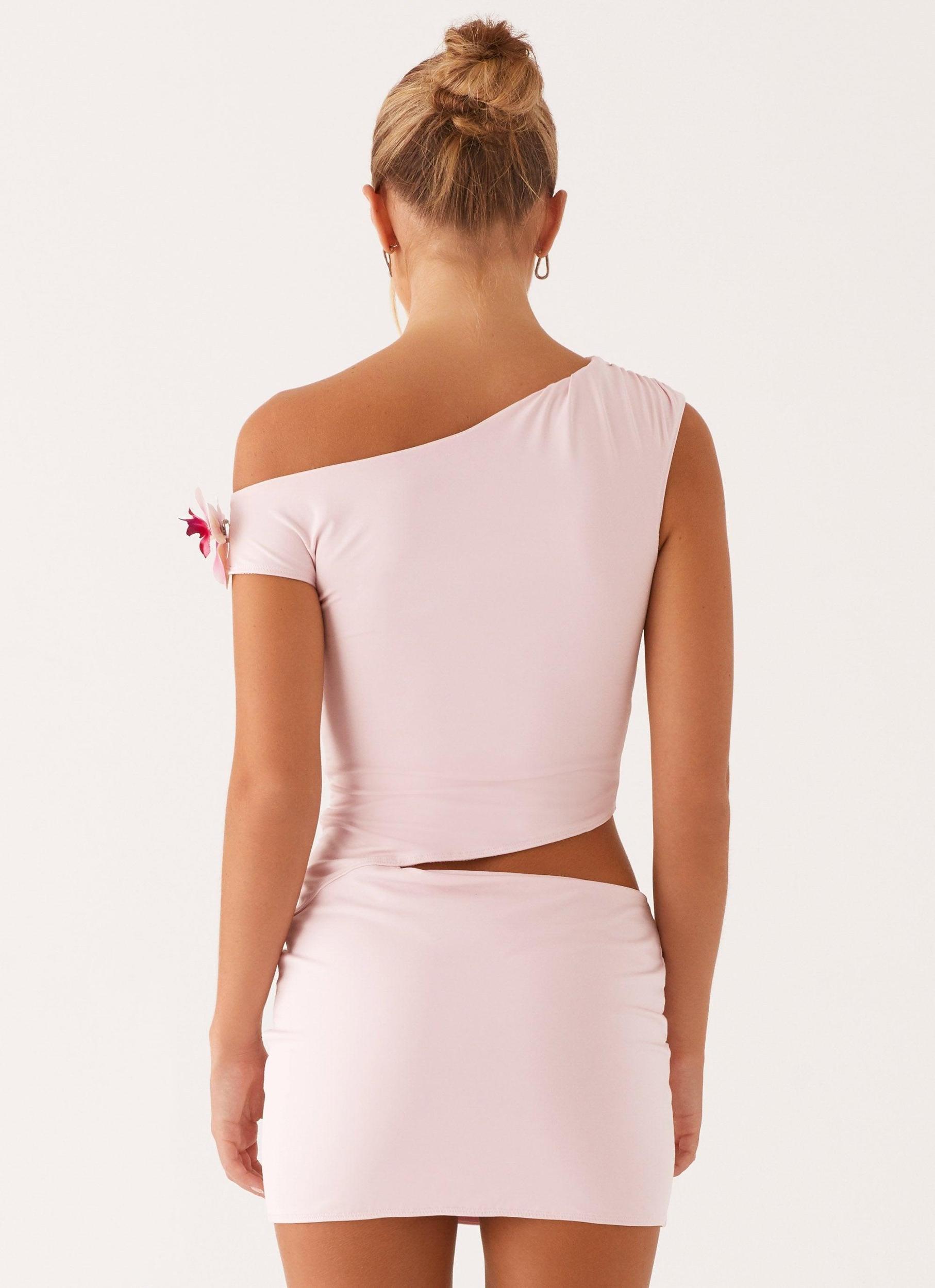 Castaway Mini Dress - Pink Product Image