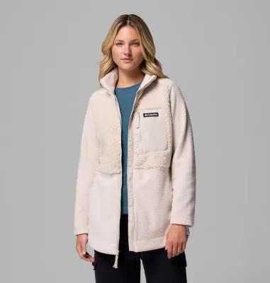 Columbia Womens Columbia Lodge Sherpa Full Zip Fleece Jacket- Product Image