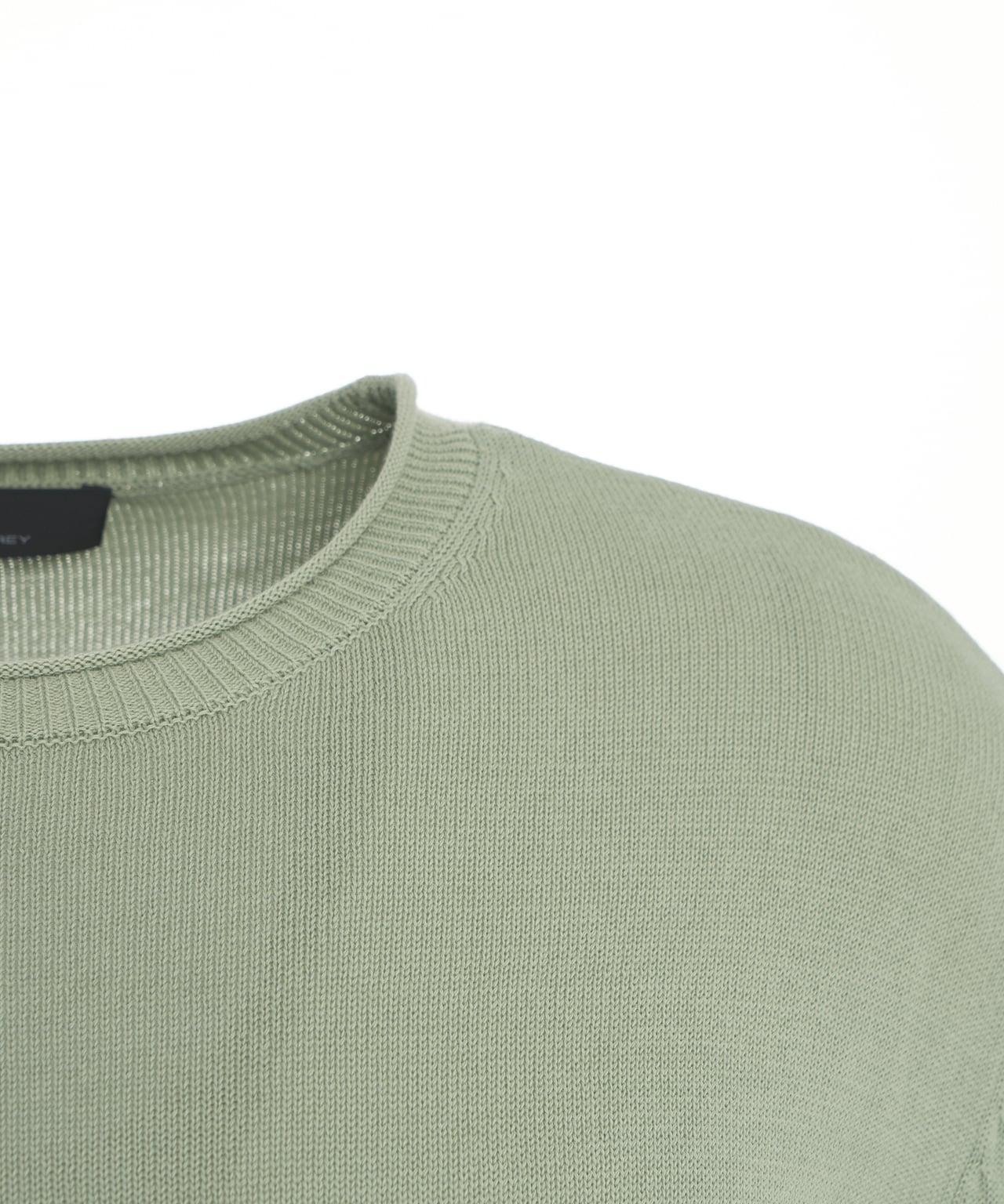 Knit cotton sweater Product Image