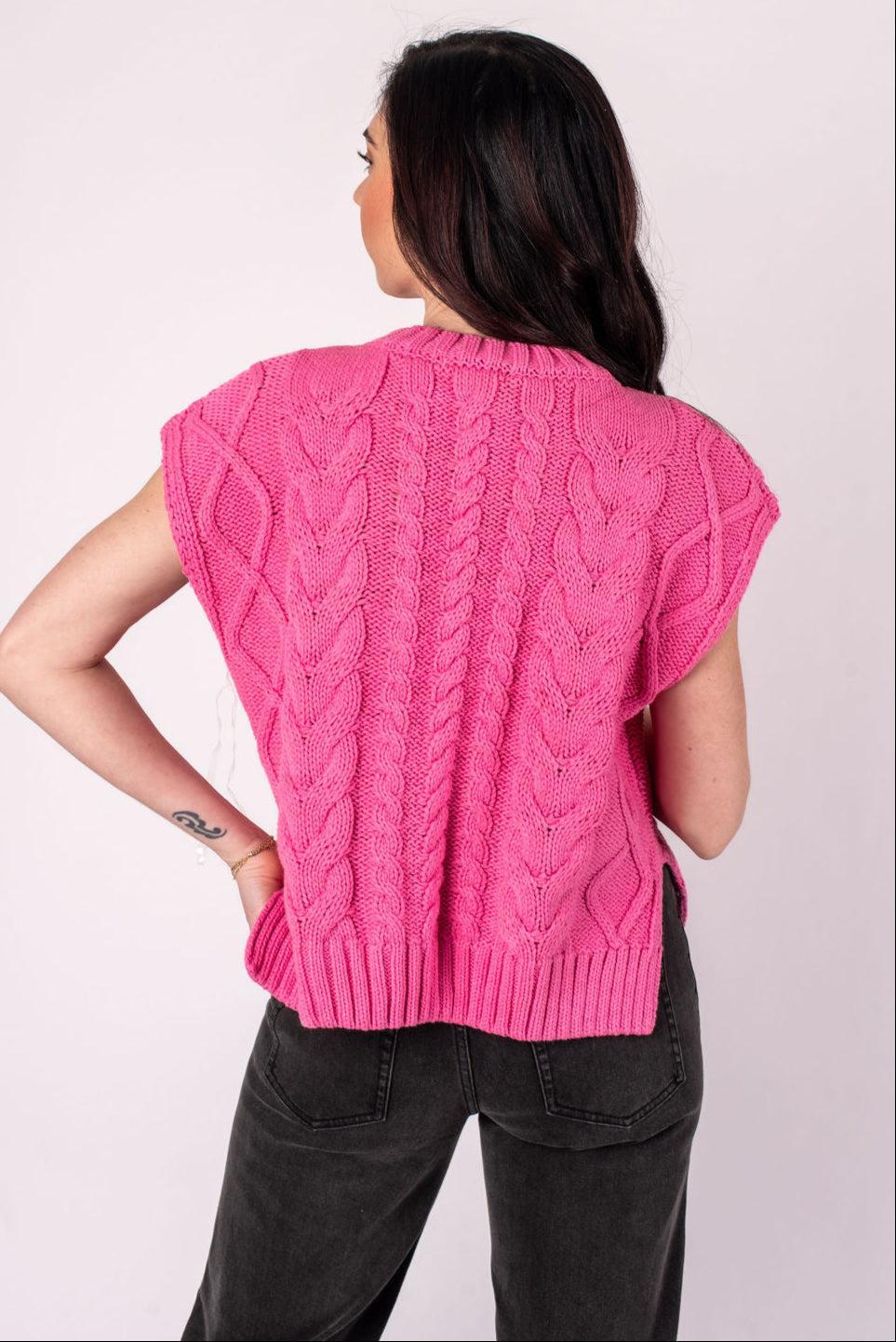 Heidi Cable Knit Top Product Image