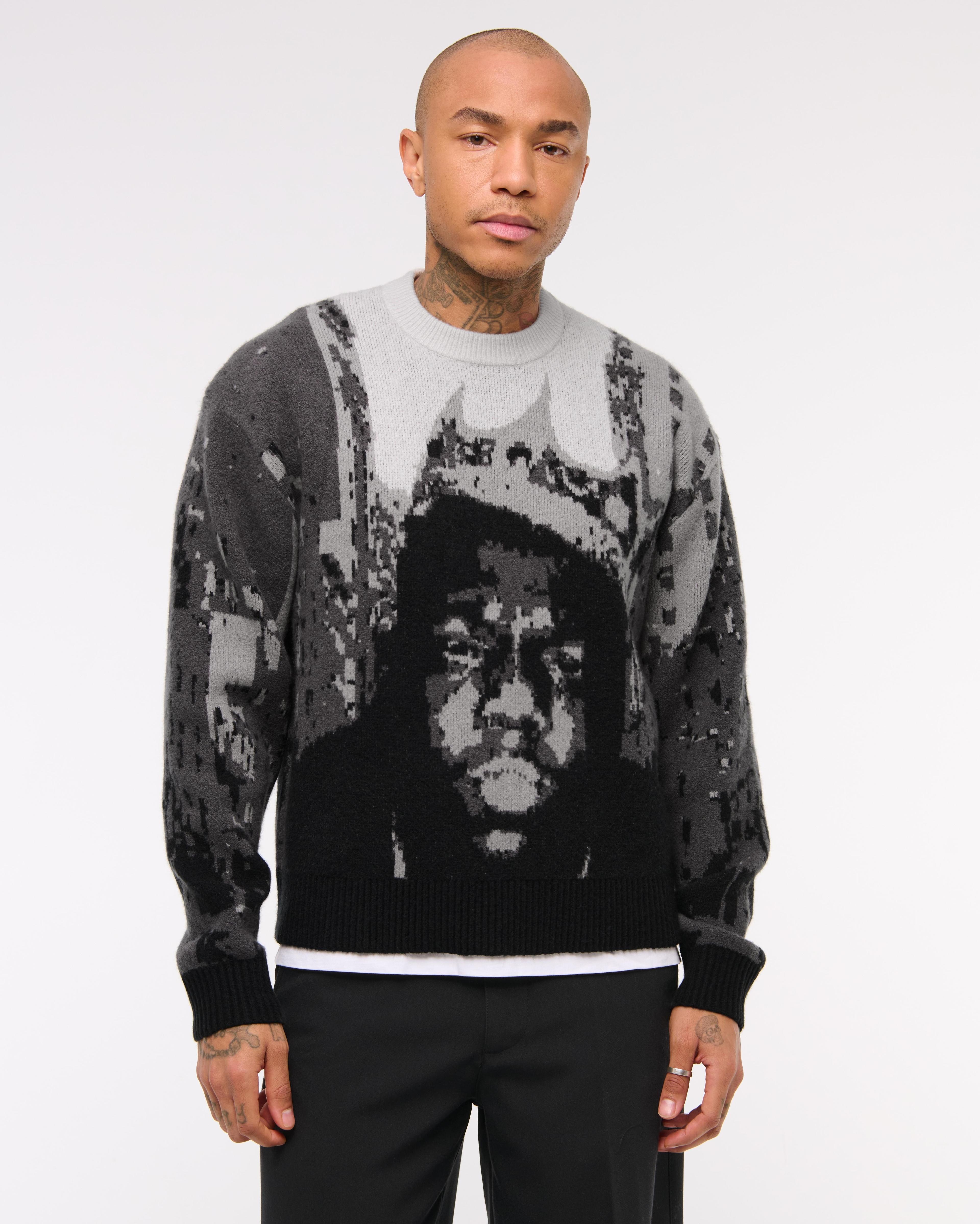 Vol. 28 Oversized Biggie Smalls Crew Sweater Product Image