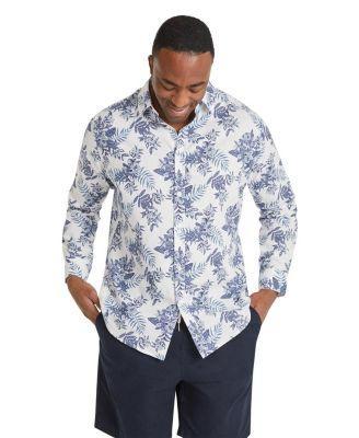 Johnny Bigg Mens Mykonos Linen Blend Shirt Product Image