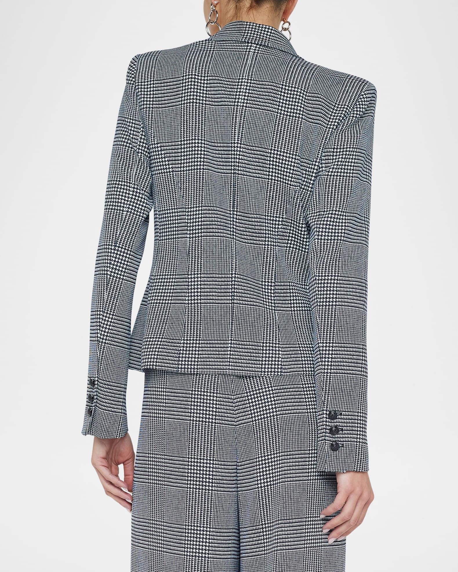 Atmore Houndstooth Double-Breasted Blazer Product Image
