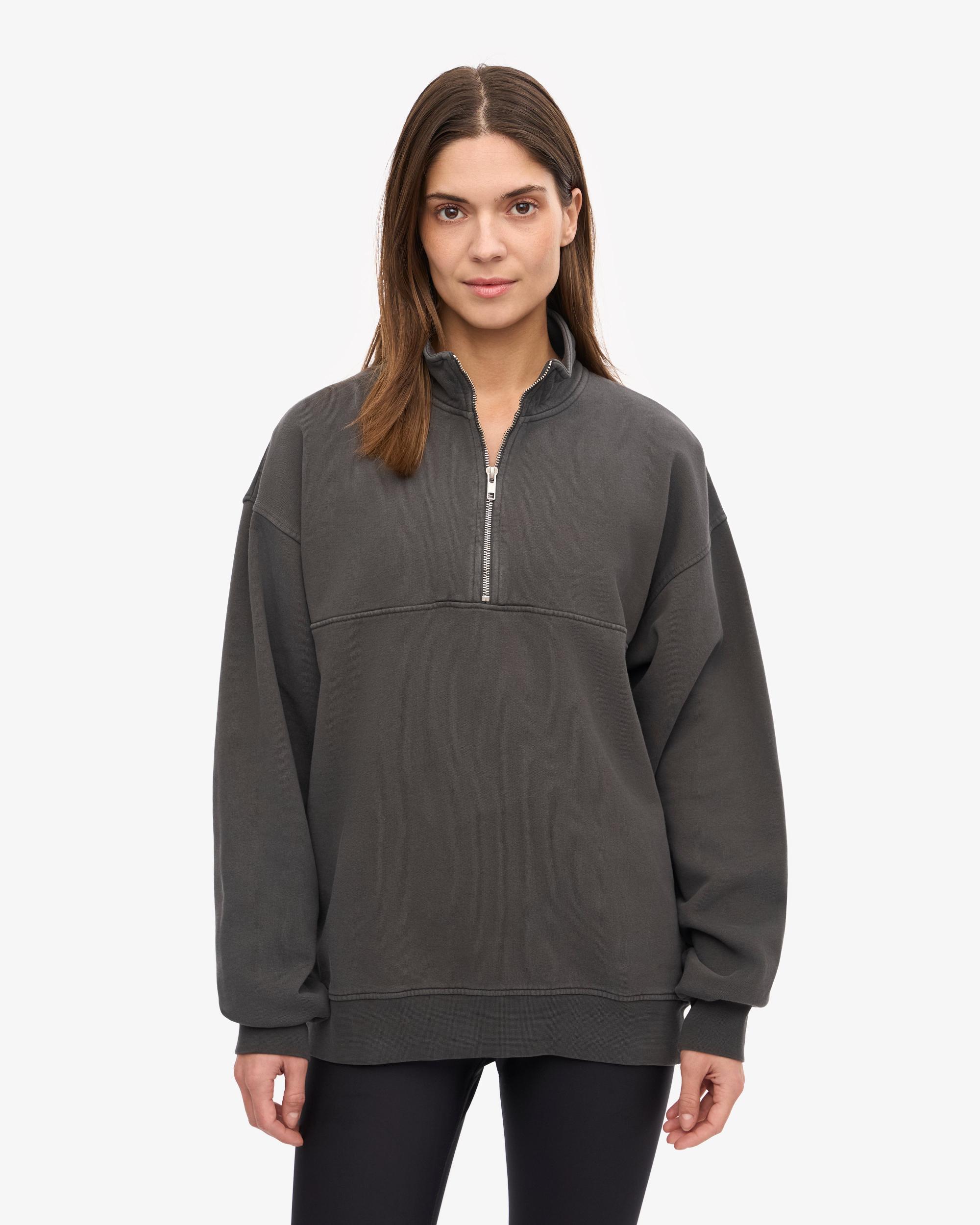 Organic Quarter Zip - Soft Lavender Product Image