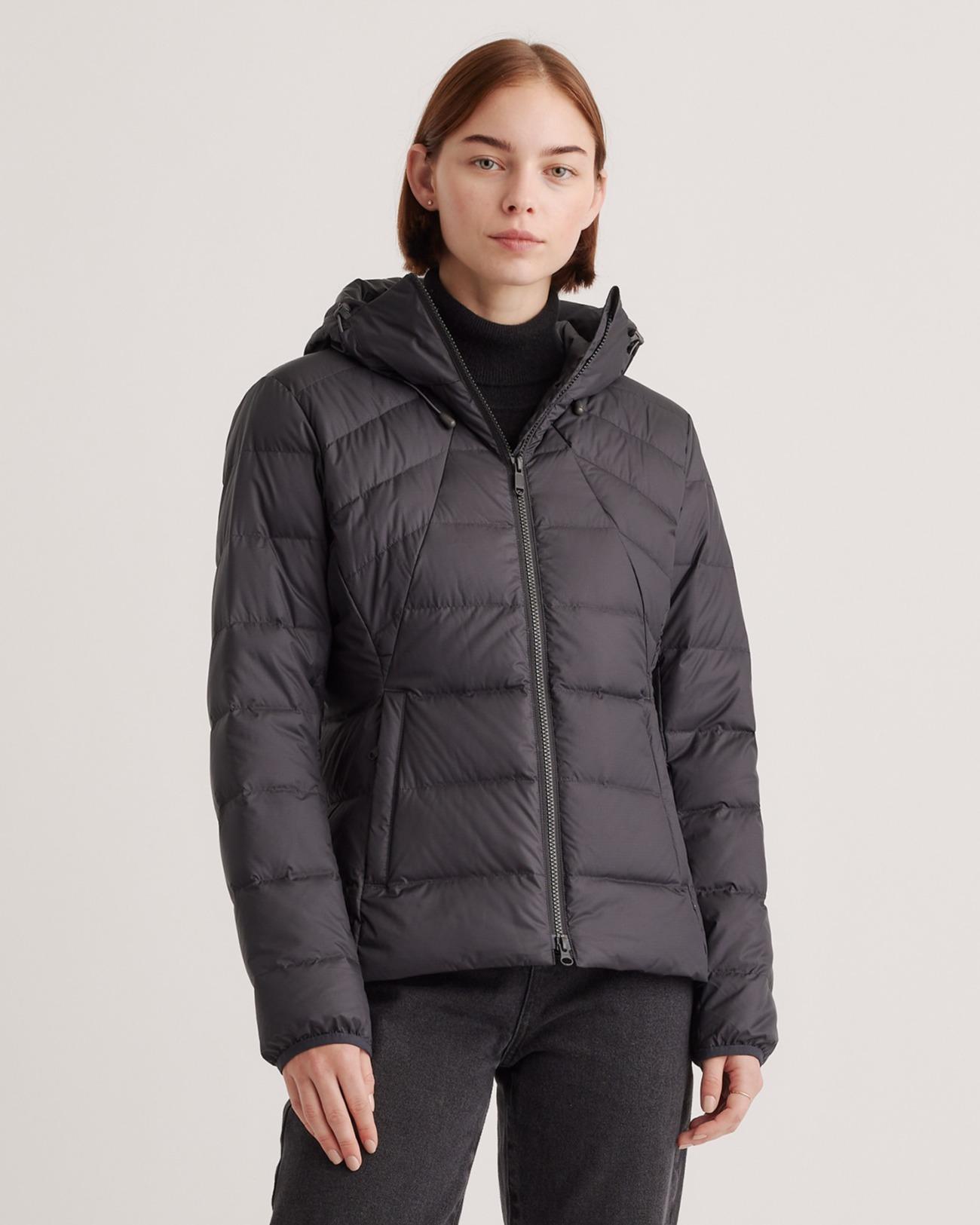 Lightweight Down Packable Puffer Hooded Jacket Product Image