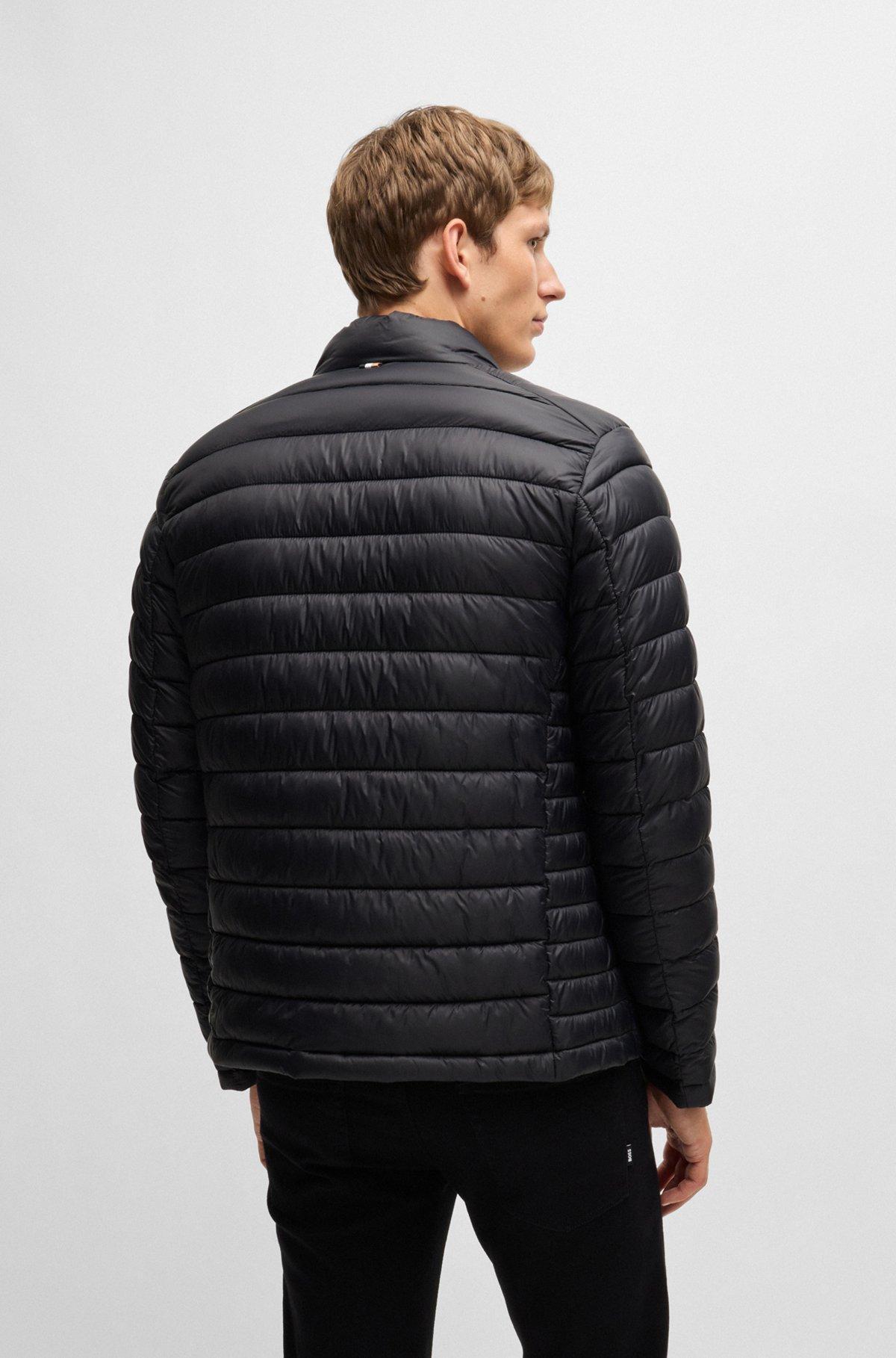 Water-repellent padded jacket with tonal logo Product Image