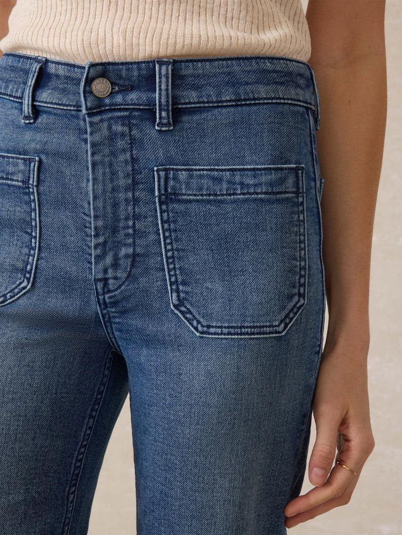 Stretch Terry Patch Pocket Pant - Riverton Wash Product Image