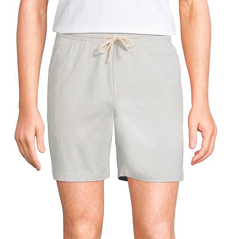 Men's Lands' End Comfort-First Knockabout Pull On Deck Shorts, Size: XXL, Radiant Blue Product Image