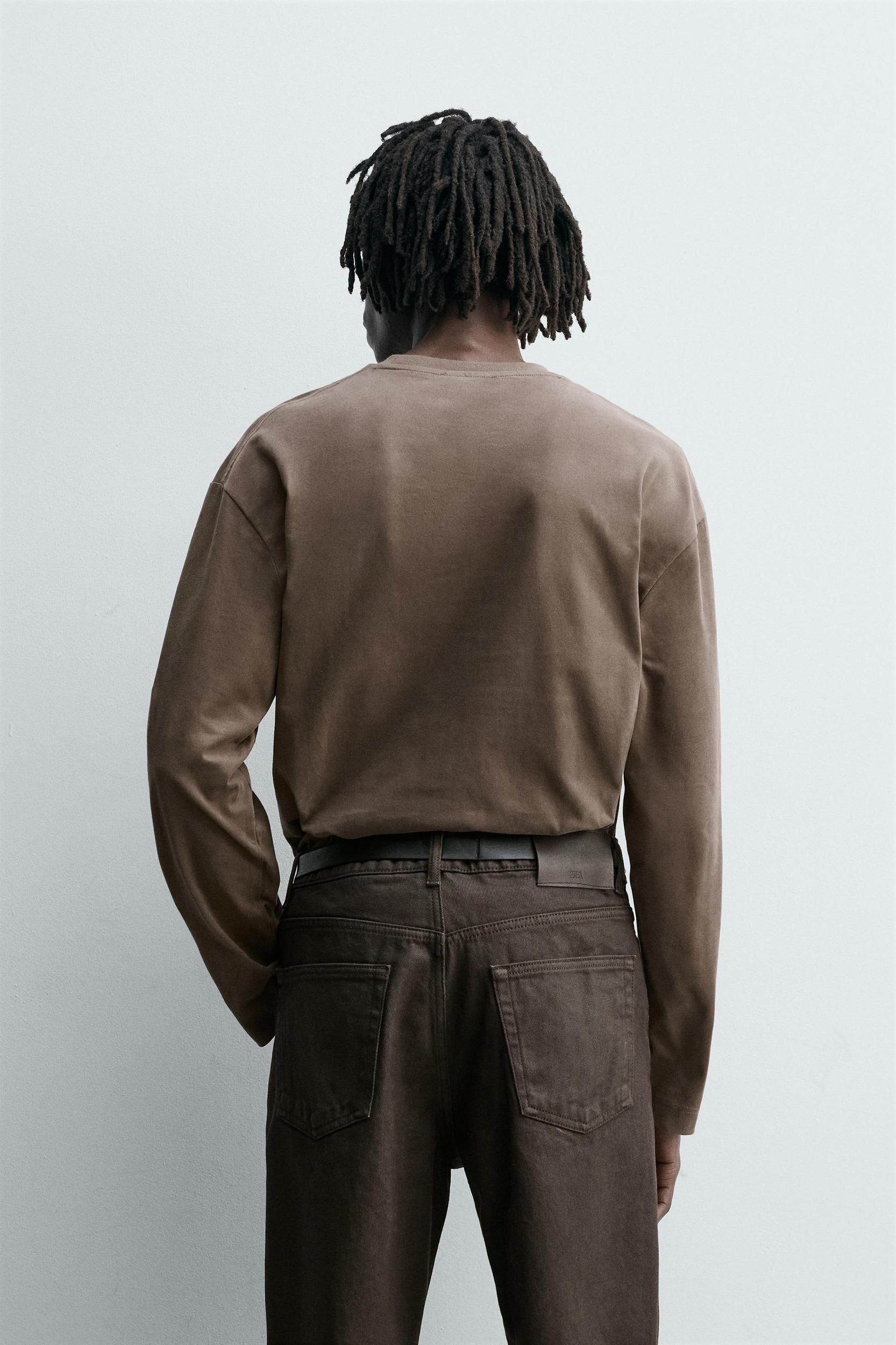 WASHED LONG SLEEVE T-SHIRT Product Image