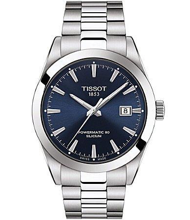 Tissot Gentleman Powermatic 80 Silicium Bracelet Watch Product Image