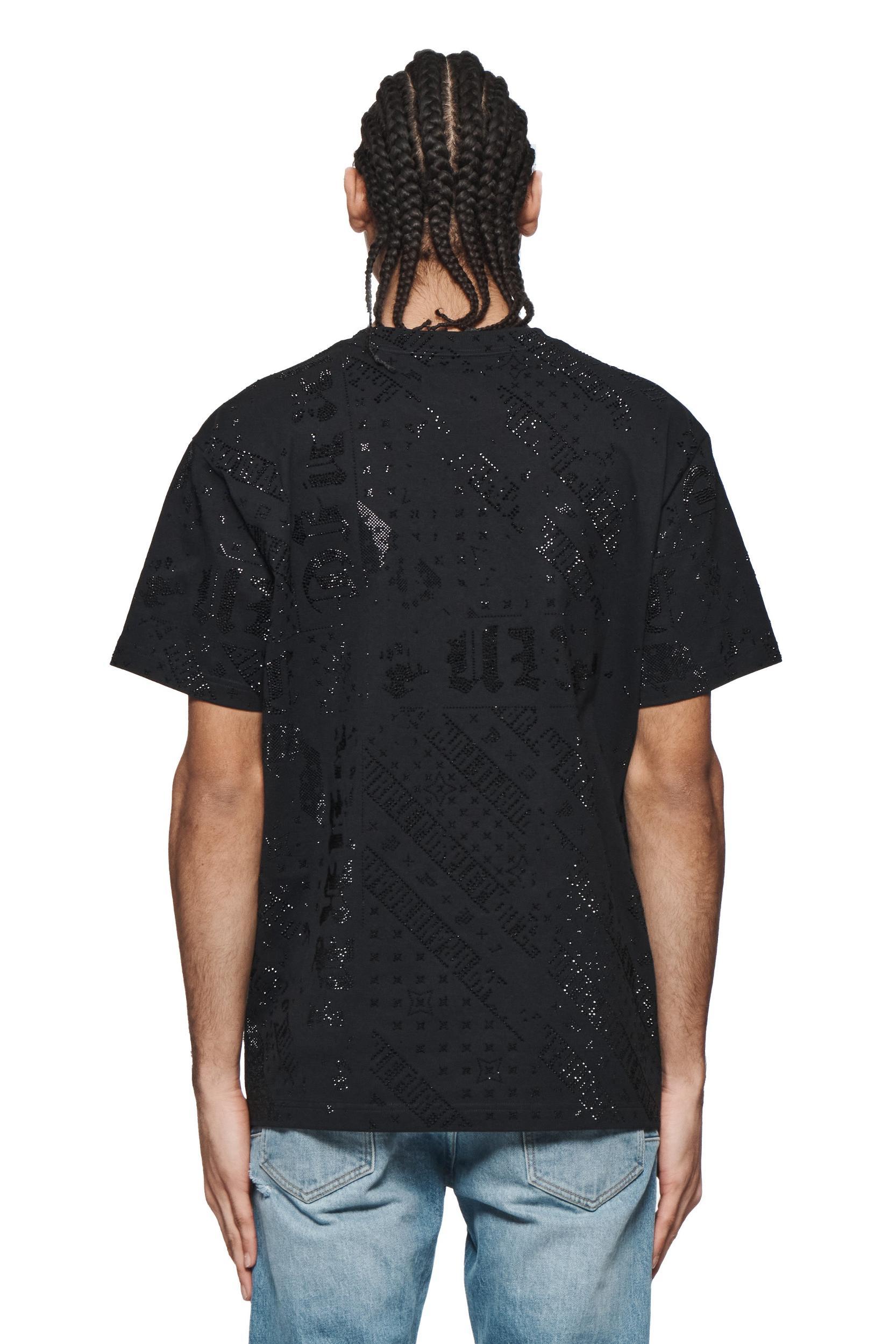 Crystal Flag Bandana Tee Male Product Image