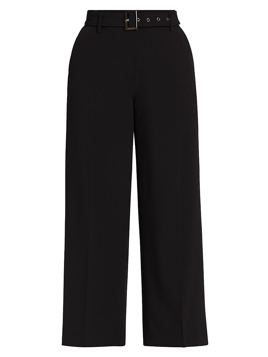 Womens The Carla Belted Culotte Pants Product Image