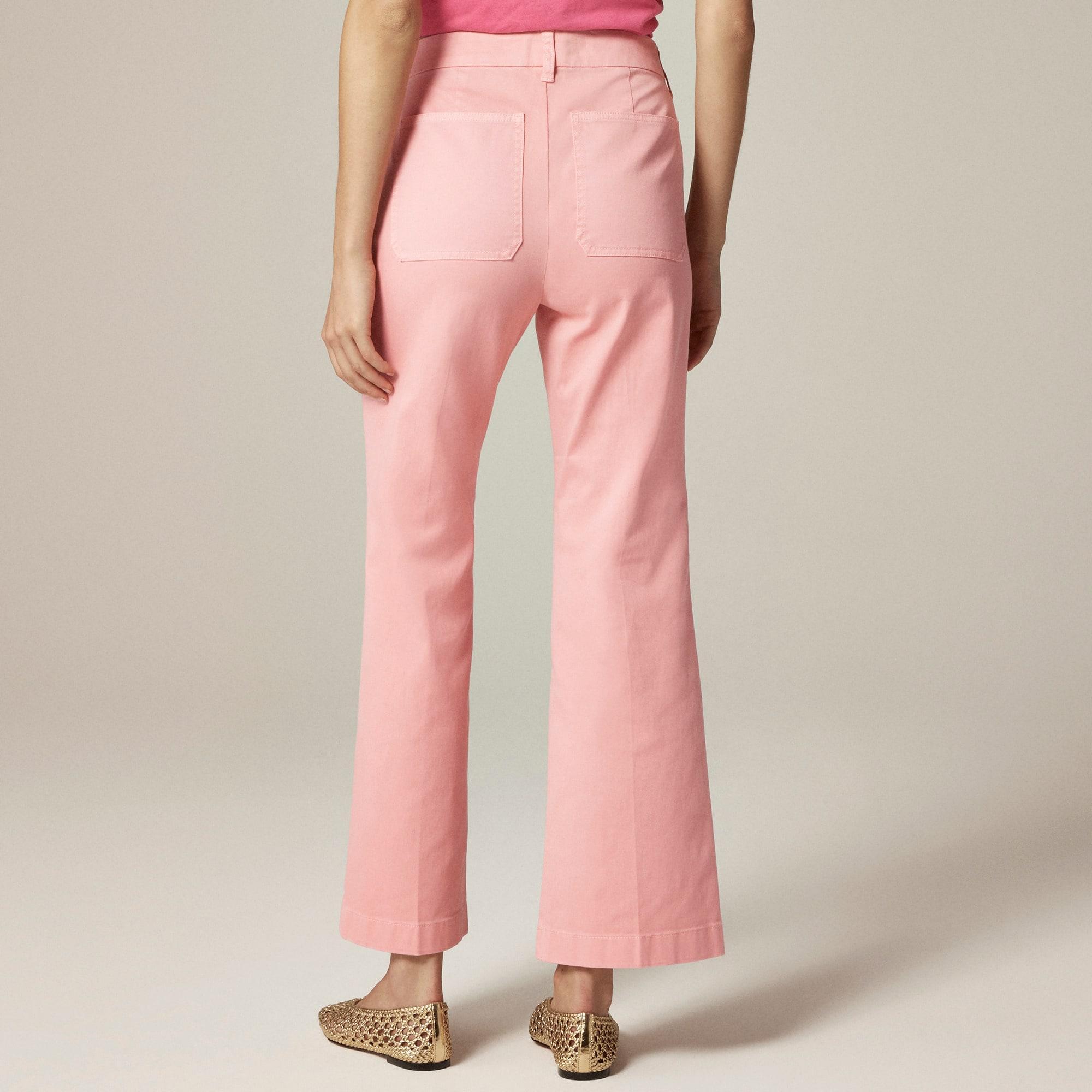 Charley kickout crop pant in chino Product Image