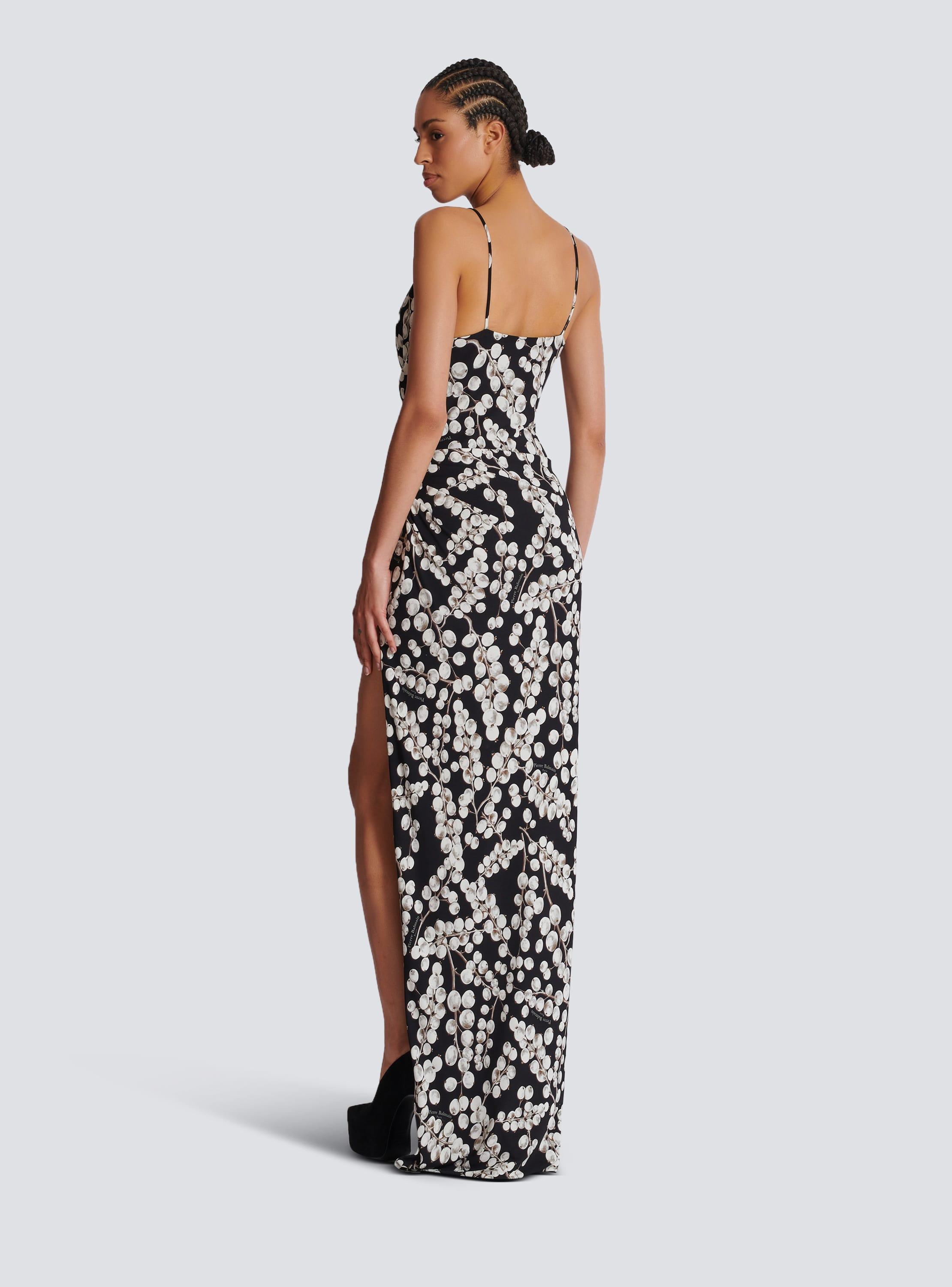 Long dress with Redcurrant print Product Image